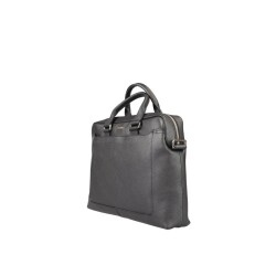 Guzini 7644 Men's Genuine Leather Briefcase - Black - 2