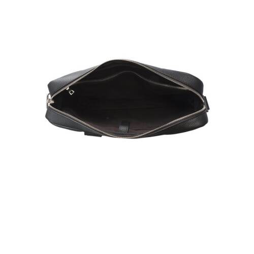 Guzini 7644 Men's Genuine Leather Briefcase - Black - 3