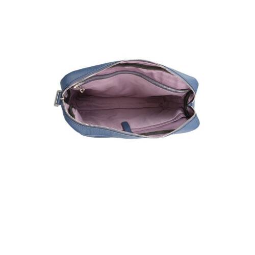 Guzini 7644 Men's Genuine Leather Briefcase - Navy Blue - 3