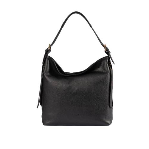 Guzini 7954 Women's Genuine Leather Shoulder Bag - Black - 1