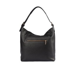 Guzini 7954 Women's Genuine Leather Shoulder Bag - Black - 2