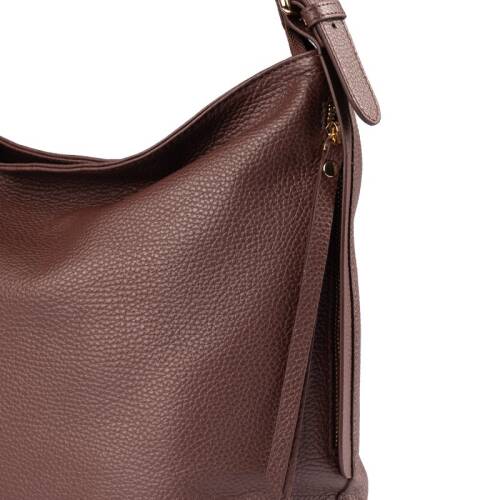 Guzini 7954 Women's Genuine Leather Shoulder Bag - Brown - 4
