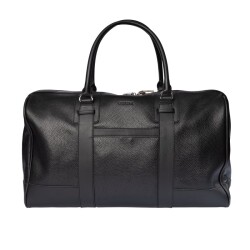 Guzini 8111 Men's Genuine Leather Handbag / Clutch - Black - 1