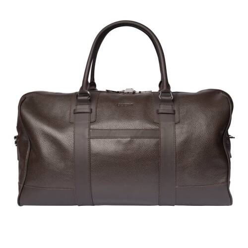 Guzini 8111 Men's Genuine Leather Handbag / Clutch - Brown - 1