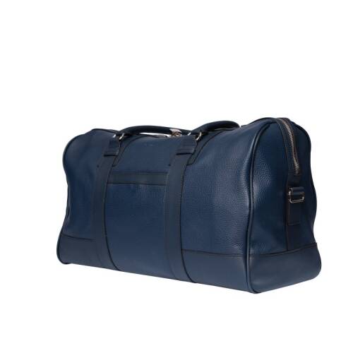 Guzini 8111 Men's Genuine Leather Handbag / Clutch - Navy Blue - 2