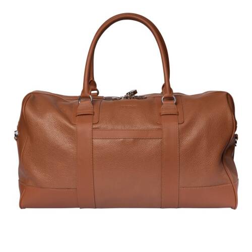 Guzini 8111 Men's Genuine Leather Handbag / Clutch - Tan - 1