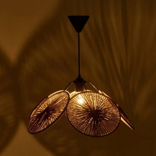 Lighting Krona Pendant - Brown - 24x48x48 cm - 3
