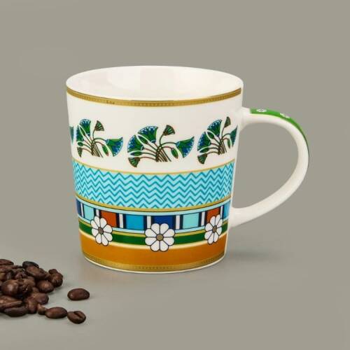 Lucky Art Bone Mug - Colorful - 400 ml - 2