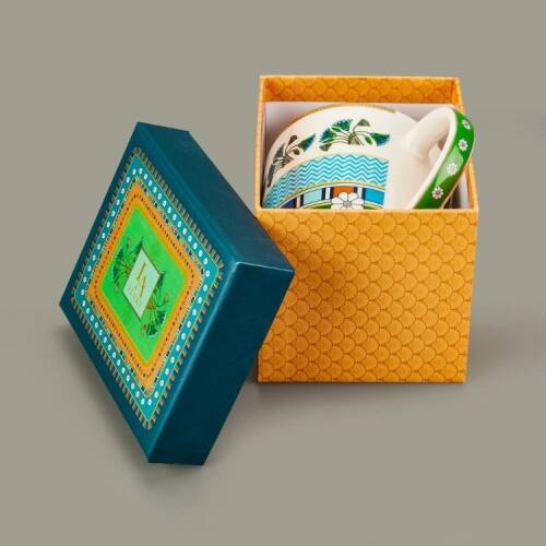 Lucky Art Bone Mug - Colorful - 400 ml - 5