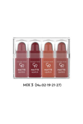 Matte Lipstick Mini - MIX 3 - Vip Beauty