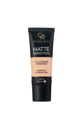 Matte Perfection Full Coverage Foundation - Cool 01 - High-Cooling Matte Foundation 35 ml - Vip Beauty