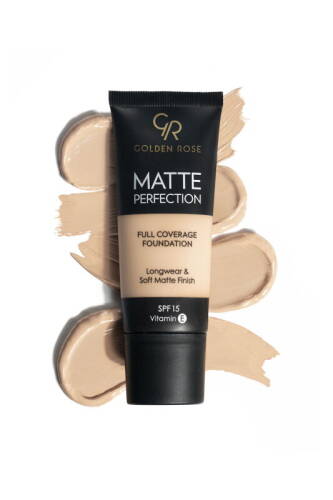 Matte Perfection Full Coverage Foundation - Natural 04 - High-Cooling Matte Foundation 35 ml - 3