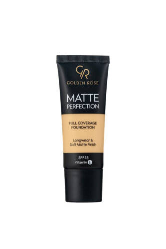 Matte Perfection Full Coverage Foundation - Warm 03 - High-Cooling Matte Foundation 35 ml - 1