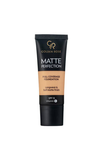 Matte Perfection Full Coverage Foundation - Warm 06 - High Coverage Matte Foundation 35 ml - 1