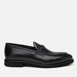 Men's Leather Black Lightweight Sole Classic Loafer - Luxury Shoes
