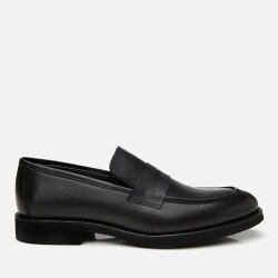 Men's Leather Black Lightweight Sole Loafer - Luxury Shoes