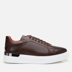 Men's Leather Brown Casual Shoes - Vip Shoes