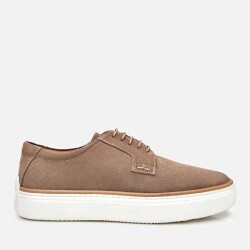 Men's Suede Leather Beige Lightweight Casual Shoes - Luxury Shoes