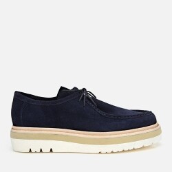 Men's Suede Leather Navy Lightweight Casual Shoes - Vip Shoes