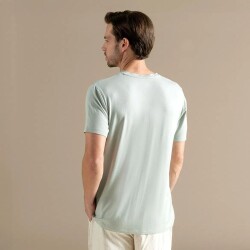 Men's V-Neck Cotton Pallas T-Shirt - 3