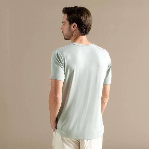 Men's V-Neck Cotton Pallas T-Shirt - 3