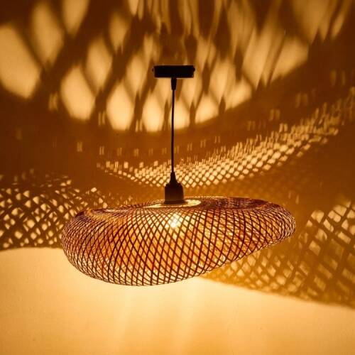 Modelight Odena Bamboo Pendant - Natural - 61 cm - 3