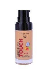 Moisture Touch Liquid Foundation - 107 - Medium Coverage Foundation 30 ml - Vip Beauty