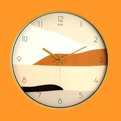 Muyika Pino Glass Wall Clock - Colorful - 42 cm - Vip Living
