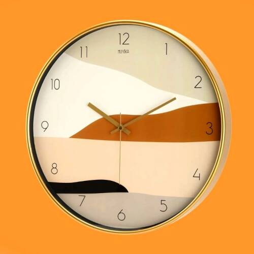 Muyika Pino Glass Wall Clock - Colorful - 42 cm - 2
