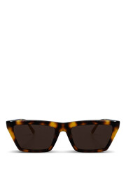 نظارات شمسية جديدة للجنسين من كوري، مصنوعة من الأسيتات البني - ملحق لكبار الشخصيات