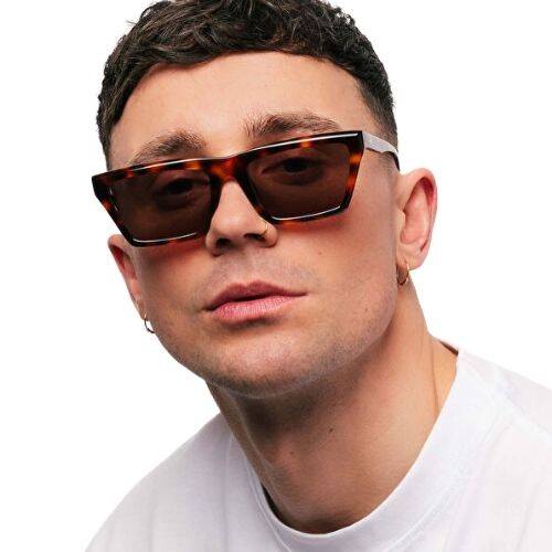 نظارات شمسية جديدة للجنسين من كوري، مصنوعة من الأسيتات البني - 3