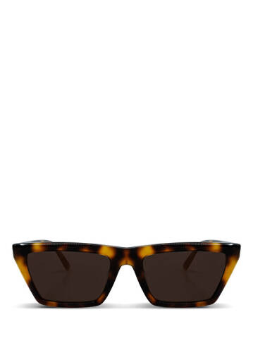 New Corey Acetate Brown Unisex Sunglasses - 1
