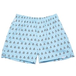 Patterned Men's Home Shorts – Cool Like Penguin - Luxury Clothing