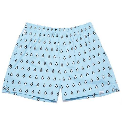 Patterned Men's Home Shorts – Cool Like Penguin - 1