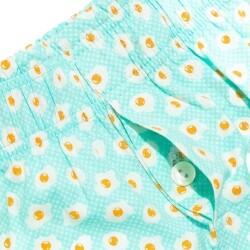Patterned Men's Home Shorts – Sunny Side Up - 4