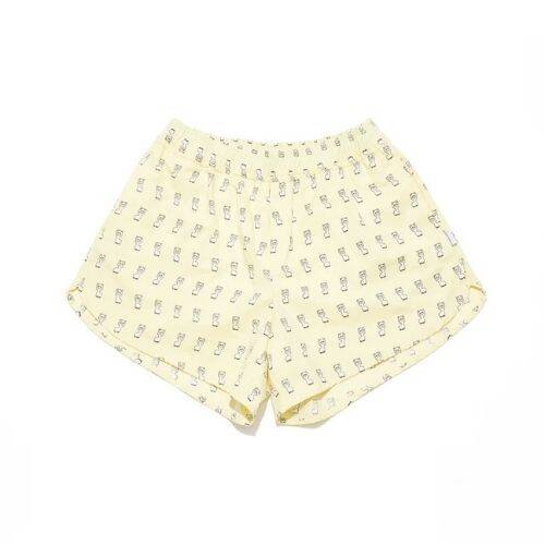 Patterned Women's Home Shorts – Lama - 1
