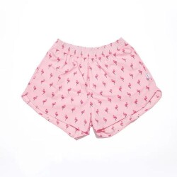 Patterned Women's Home Shorts – Flaming - Luxury Clothing
