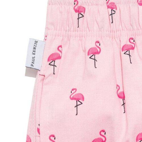 Patterned Women's Home Shorts – Flaming - 3