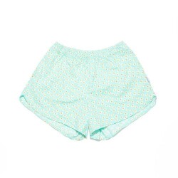 Patterned Women's Home Shorts – Sunny Side Up - Luxury Clothing