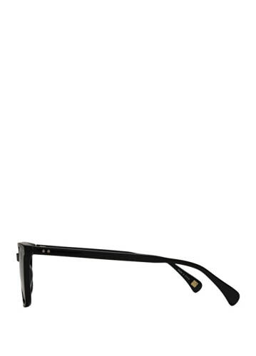 Pedro Black Acetate Unisex Polarized Sunglasses - 3