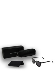 Pedro Black Acetate Unisex Polarized Sunglasses - 4