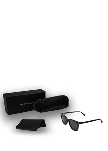 Pedro Black Acetate Unisex Polarized Sunglasses - 4