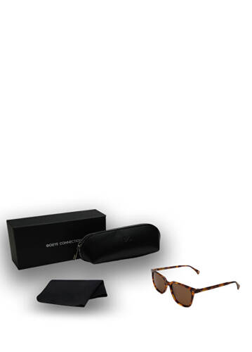 نظارات شمسية بيدرو بنية أسيتات للجنسين - 4