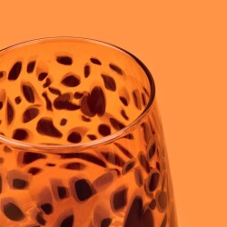 Rakle Leopard 4-Piece Stemmed Glass Set - Brown - 490 ml - 5