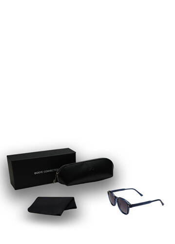 نظارات شمسية رون زرقاء أسيتات للجنسين - 4