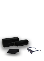 Ron Blue Acetate Unisex Sunglasses - 4