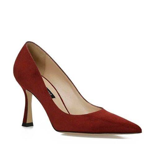 ROVASO 5PR Burgundy Women's High Heels - 3