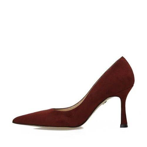 ROVASO 5PR Burgundy Women's High Heels - 4
