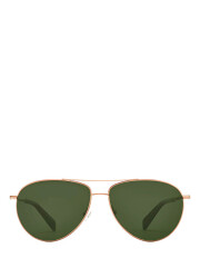 نظارات شمسية Rush 112C فولاذية خضراء - ملحق لكبار الشخصيات