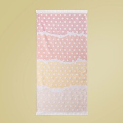 Soft Carla Organic Cotton Beach Towel - Colorful - 70x140 cm - Vip Living